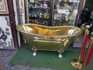 Bañera de cobre con acabado martillado, bañera de cobre con acabado liso, bañera de cobre con acabado antiguo, bañera de cobre oscuro, bañera de cobre claro - Product Image 1