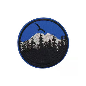 Custom Embroidered <b>Patch</b> Wholesale Iron On Sew On Embroidery <b>Patches</b> for Jackets Jeans Hats <b>Backpacks</b> Clothing Decorative - Product Image 1
