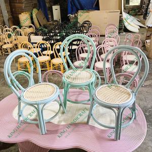 Petites racines chaises en rotin faites à la main écologiques pour enfants modernes pour salon extérieur cuisine durable confortable sièges de charme - Product Image 6