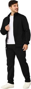 Ensemble de survêtement sport moderne pour homme, veste zippée intégrale, pantalon de jogging, vêtements de sport - Product Image 5