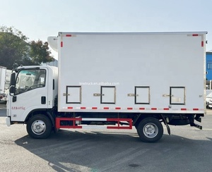 Isuzu 4x2 bébé poussin vivant transport de volaille camion réfrigérateur véhicule de livraison de poulet d'un jour camions de transport de poussins - Product Image 5