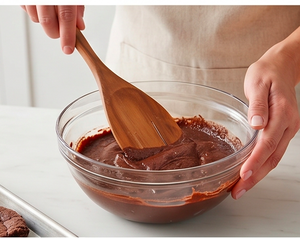 Juego de cubiertos de madera con mango pintado con diseño tartán, resistente al calor, tallado a mano, perfecto para utensilios de cocina y uso en campamentos. - Product Image 5