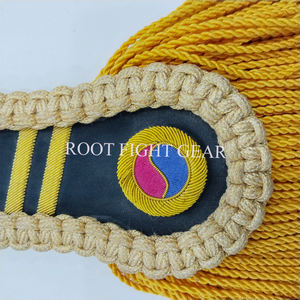 Épaulettes de luxe en nylon brodé de haute qualité Root Fight Gear avec fils de bouillon et fixation auto-agrippante, personnalisables - Product Image 5