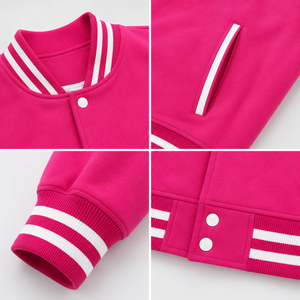 Casual varsity <b>jacket</b> offering lightweight warmth and modern sporty design for effortless layering and stylish daily outfit - Product Image 6