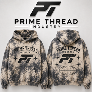 Custom Made Men's Oversized <b>Tie</b>-<b>Dye</b> <b>Hoodie</b> OEM Garment Dyed Pullover <b>Hoodie</b> Pocket and Logo Print Eco-Friendly Hooded Sweatshirt - Product Image 1