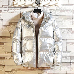 Vêtements sur mesure en gros, veste matelassée brillante, vêtements streetwear, manteaux d'hiver, vestes d'extérieur brillantes - Product Image 6