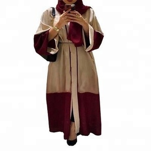 Últimos Diseños de Abayas Musulmanas/Islámicas en Oferta - Material de Poliéster, Estilo Modesto Hasta el Suelo - Product Image 2