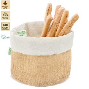 225 GSM Recycled Cotton <b>Storage</b> <b>Laundry</b> Bag Home <b>Storage</b> 24x20 cm Flat Custom Logo Wholesale OEM Private Label Model ANKJ035-R - Product Image 2