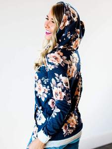 Sweat-shirts à capuche personnalisés en gros avec logo, impression par sublimation, poids lourd, pour hommes et femmes, unisexe, impression couleur sur toute la surface du sweat-shirt - Product Image 4