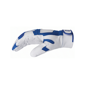 Gants de frappeur de baseball en cuir perforé avec paume en cuir, gants de softball à dos extensible, forte adhérence, logo personnalisé, OEM, ODM, vente en gros - Product Image 5