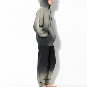Ensemble de survêtement streetwear délavé au soleil pour homme, collection automne, prix de gros, tenue décontractée, survêtement délavé à l'acide pour homme, faible MOQ - Product Image 2