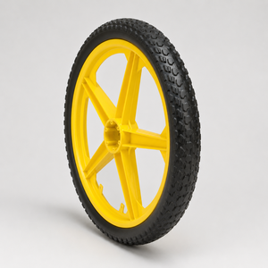 Rueda Roja de 20 Pulgadas para Bicicleta de Equilibrio con Neumático Negro y Llanta de Aleación de Aluminio para Niños, Uso en Exteriores - Product Image 3