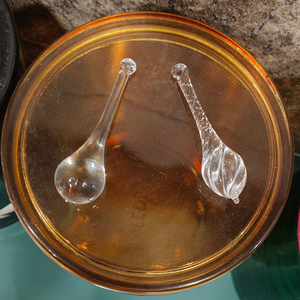 โคมไฟระย้าคริสตัลรูปวงรีเป่าด้วยมือ ลายดอกไม้ งานฝีมือคริสตัลอื่นๆ ลดราคาพิเศษ - Product Image 3