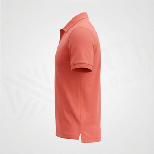 เสื้อโปโลกอล์ฟผู้ชายออกแบบเอง ผ้าเจอร์ซีย์คอตตอนคุณภาพสูง ระบายอากาศได้ดี ไซส์ใหญ่ ชุดกีฬา สีตามสั่ง - Product Image 3