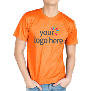 Premium Custom Slim Fit Hi Vis camisetas para hombres Puff impreso poliéster Spandex Activewear fábrica precio al por mayor de Bangladesh - Product Image 5