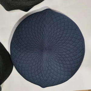 Nouvelles casquettes de prière musulmanes en maille unie crochetée 100 % coton, taille personnalisable, du Bangladesh, toutes saisons – Offre spéciale - Product Image 4
