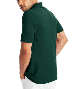 Chemises polo respirantes et légères pour hommes, prix raisonnable, couleur unie, fabriquées au Pakistan - Product Image 3