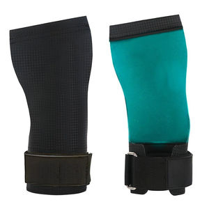 Poignées de gymnastique en cuir durables pour entraînement intensif, cross-training, exercices de musculation, tractions, anneaux et barres, avec paume anti-déchirure longue durée - Product Image 1