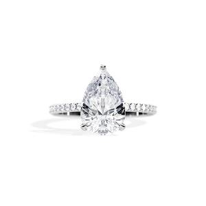 Bague en diamant or cultivé en laboratoire de qualité supérieure pour fiançailles et mariage, bijoux fins disponibles au prix d'exportation depuis l'Inde - Product Image 2