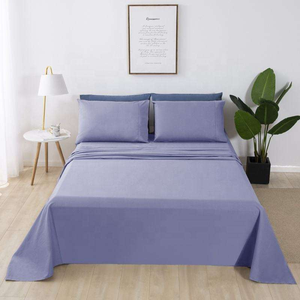 100% Cotton Bedding <b>Sheet</b> Set, Soft and Comfortable, All Season, 4PCS - Product Image 3