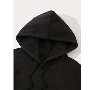 Sudadera con Capucha Personalizada al por Mayor, de Felpa Gruesa, Corte Regular, 100% Algodón, Ecológica, Esencial para el Invierno, Forro Sólido - Product Image 3