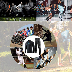 ชุดวอร์มกันลมลำลองสำหรับฤดูหนาว ชุดออกกำลังกาย 2 ชิ้น ชุดกีฬา ชุดวอร์มกันลม ไซส์ใหญ่ เสื้อแจ็คเก็ตผู้ชาย - Product Image 5