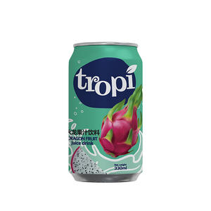 Bebida de Jugo Tropi con Sabor a Papaya, Naranja, Guayaba, Piña, Mango y Sandía, Puré, Lata de Aluminio de 330 ml, Exprimido Fresco y Esterilizado - Product Image 5