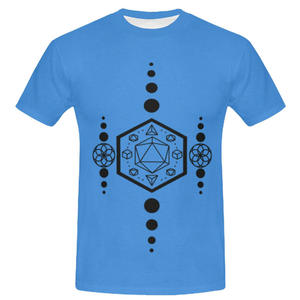 T-shirts en coton surdimensionnés pour hommes, tissu doux, respirant et léger, coupe décontractée, confortable, streetwear décontracté, OEM - Product Image 5