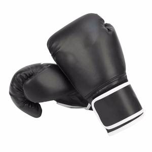 Gants de combat en cuir professionnels pour l'entraînement et le sparring, logo personnalisé OEM pour la fermeture, gants de kick-boxing - Product Image 4