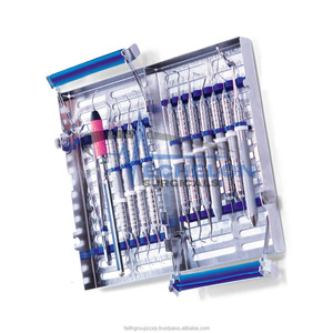 Kit de instrumentos de higiene dental, kit de cirugía periodontal, cassette Hu Friedy de doble capa con 14 instrumentos de ECHELON SURGICALS - Product Image 3