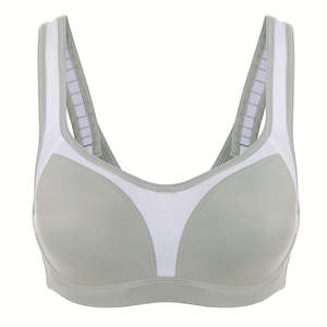 Soutien-gorge de sport pour femme de haute qualité pour le fitness, le yoga, la course à pied, respirant, séchage rapide, maintien élevé, logo avant, personnalisable OEM - Product Image 1