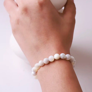 High Quality Mother of pearl <b>Beads</b> <b>Bracelet</b> Romantic Gift Fashion Charm Jewelry for <b>Men</b> Women Energy Meditation - Product Image 4