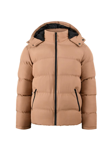 Veste d'hiver pour homme, coupe-vent à capuche, imperméable, respirante, col montant, logo personnalisé sur le devant, haute qualité - Product Image 6