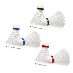 Volantes de Bádminton Y3 de 5.2g, Velocidad Lenta, Empaque Personalizado OEM - Product Image 4