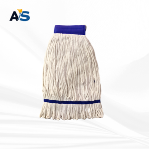 A&S Heavy Duty Semi Bleach Kentucky <b>Mop</b> Head Floor Cleaning Commercial Industrial Aluminum <b>Mops</b> Self-Wringer Reusable Durable - Product Image 3