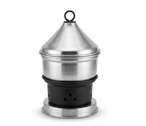 Calentador de comida de lujo al por mayor, nuevo diseño, olla para calentar comida, plato para calentar, hecho de acero inoxidable para Ramadán - Product Image 1