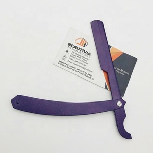 Rasoir turc en acier inoxydable de couleur personnalisée/Shavette - Product Image 3