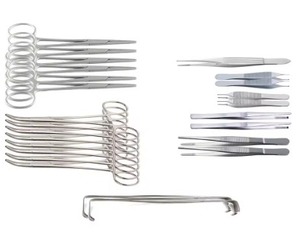 Instrumentos Quirúrgicos de Primera Calidad, Juego de Cirugía Vascular Abdominal, Acero Inoxidable Alemán, Manual, Certificado CE - Product Image 3