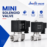 Vanne solénoïde en acier inoxydable 304, 2 voies, normalement fermée, pour vide, pression négative, air, gaz, DHK OEM