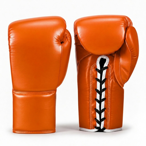 Équipement de boxe de haute qualité en matériau PU respirant avec fermeture auto-agrippante pour adultes - Product Image 1