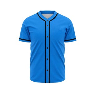 Mens 6 Button Baseball Jersey Sport <b>Game</b> Shirt Front Closure Stadium Wear Athletic Team Street Style Top - Product Image 5