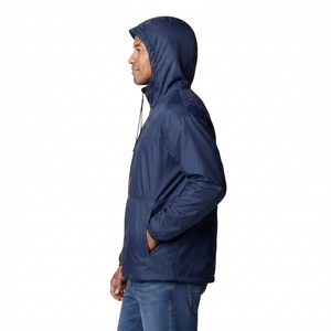 High Quality Autumn Men Windbreaker <b>Jacket</b> Canvas Waterproof Breathable Outdoor Sports <b>Reversible</b> Eco-Friendly Standard - Product Image 3