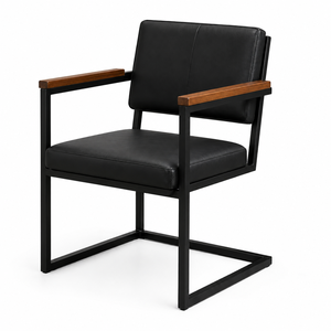 Fauteuil moderne avec assise rembourrée confortable, design élégant, durable, facile à nettoyer pour salon, chambre, bureau, réception - Product Image 1