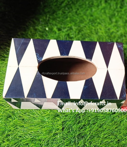 Caja de pañuelos de madera de alta calidad, caja de pañuelos decorativa para el hogar, artesanía ecológica para el hogar para la sala de estar - Product Image 5