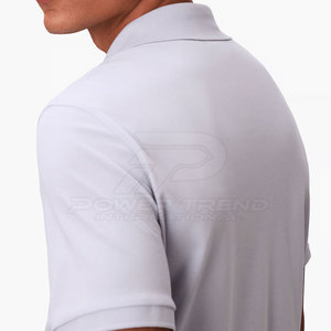 เสื้อโปโลแขนสั้นผู้ชายสไตล์สปอร์ตแคชชวล ขายดี ระบายอากาศได้ดี คอปก ซิป ¼ ตัว เหมาะสำหรับใส่ในช่วงฤดูร้อนทุกวัน - Product Image 5