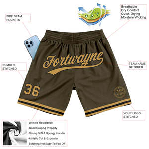 Wholesale Customized Sublimation Shorts 100% Polyester Sports Team Shorts <b>Custom</b> Club Shorts Training Shorts Personalized Print - Product Image 5