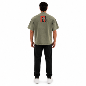 Camiseta Oversize 100% Algodón Estilo Boxy Lavada con Gráficos Streetwear para Hombre y Unisex, Marca Privada OEM, Ropa de Hombre Tallas Grandes - Product Image 2