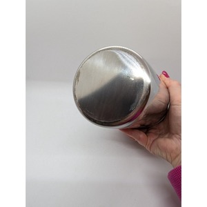Shaker à cocktails en acier inoxydable, finition argentée, design moderne, capacité 500 ml, pour bar à domicile, fêtes et cocktails. - Product Image 5