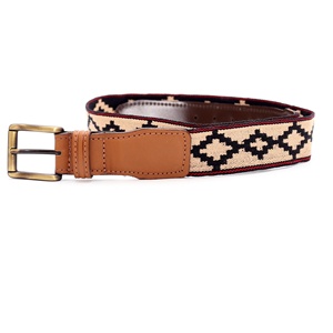 Wholesale Men's Braided Leather <b>Belt</b> with Square Buckle Classic Woven Design Breathable Casual Dress <b>Belt</b> Customizable - Product Image 3