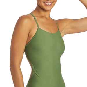 100% Polyester Skinny Stretchy Sleeveless Women <b>Bodysuit</b> Slim Fit One Piece Soft Fabric Activewear Casual Fashion Wear - Product Image 2